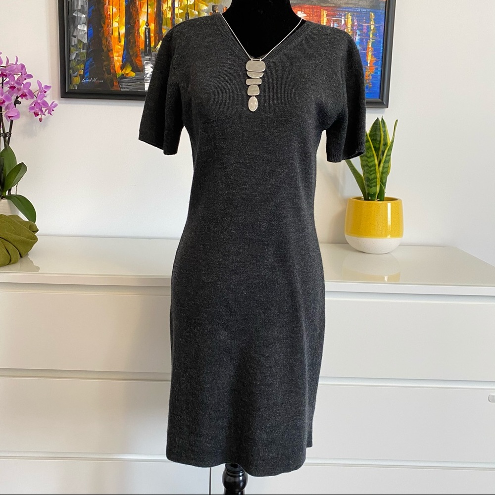 Merino Wool Sweater Dress